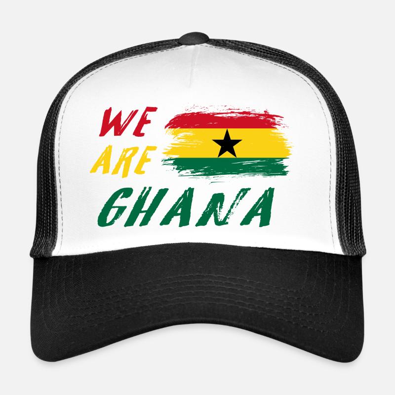 we are Ghana flags design Trucker Cap