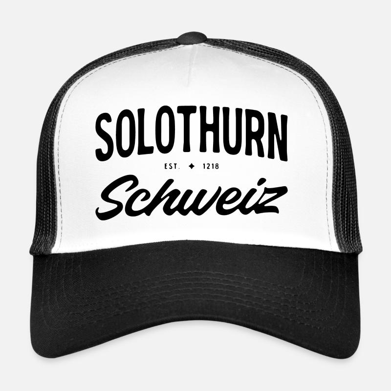 Police baptismale vintage de Solothurn, Suisse Casquette trucker 