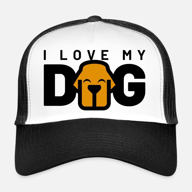 I LOVE MY DOG Trucker Cap