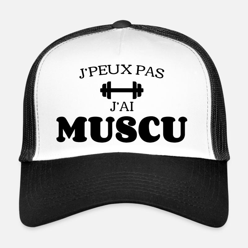 J'Peux Pas J'Ai Muscu Casquette trucker 