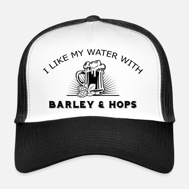 Beer Wine Whiskey Schnapps Alcohol Trucker Cap