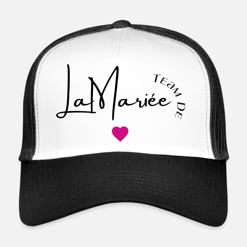 Team de la mariée Casquette trucker 