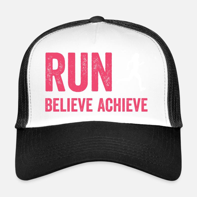 Marathon - Courir. Croire. Accomplir. Casquette trucker 
