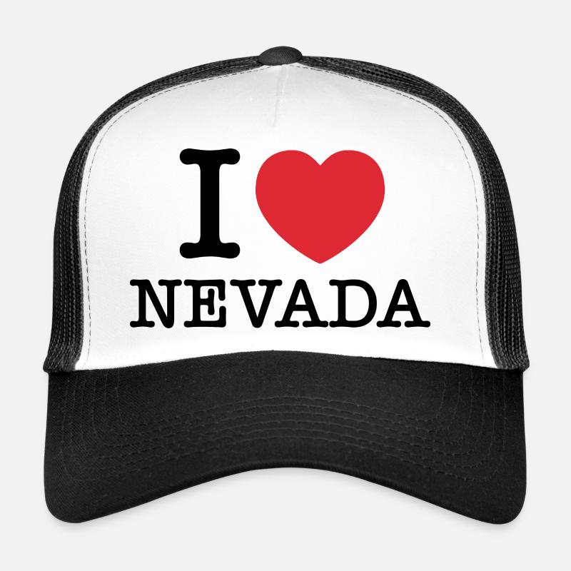 Ich liebe Nevada | Nevada | I Herz Nevada Trucker Cap