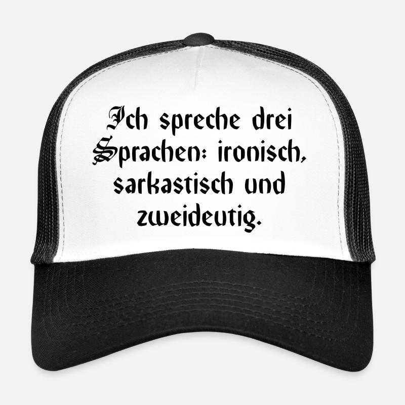 Lustiger Spruch Trucker Cap