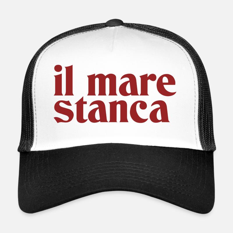 La mer fatiguée Casquette trucker 