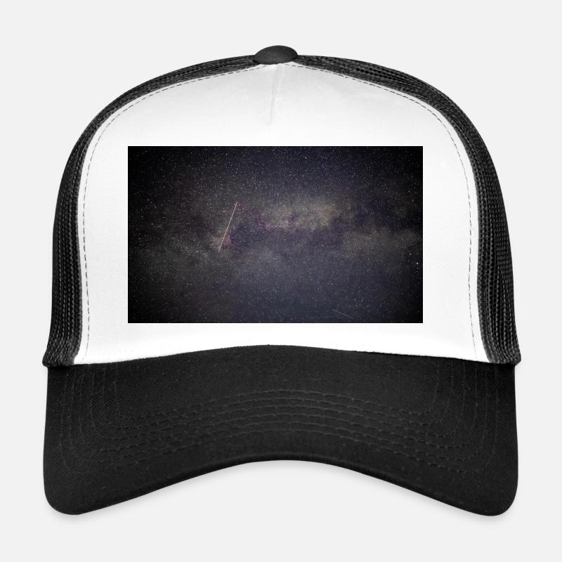Milchstraße - Trucker Cap - Weiß/Schwarz