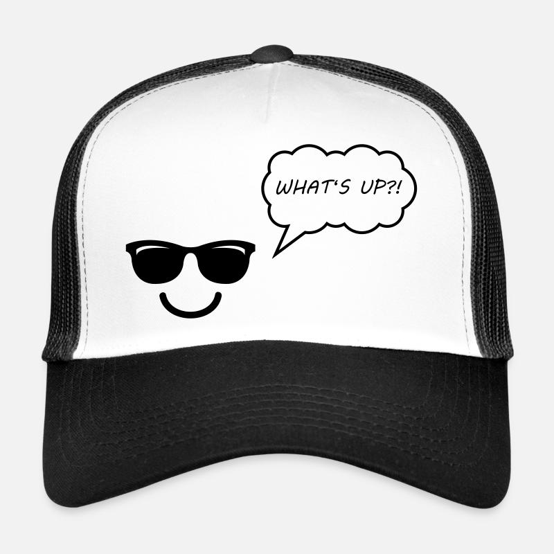Smileface quoi de neuf Casquette trucker 