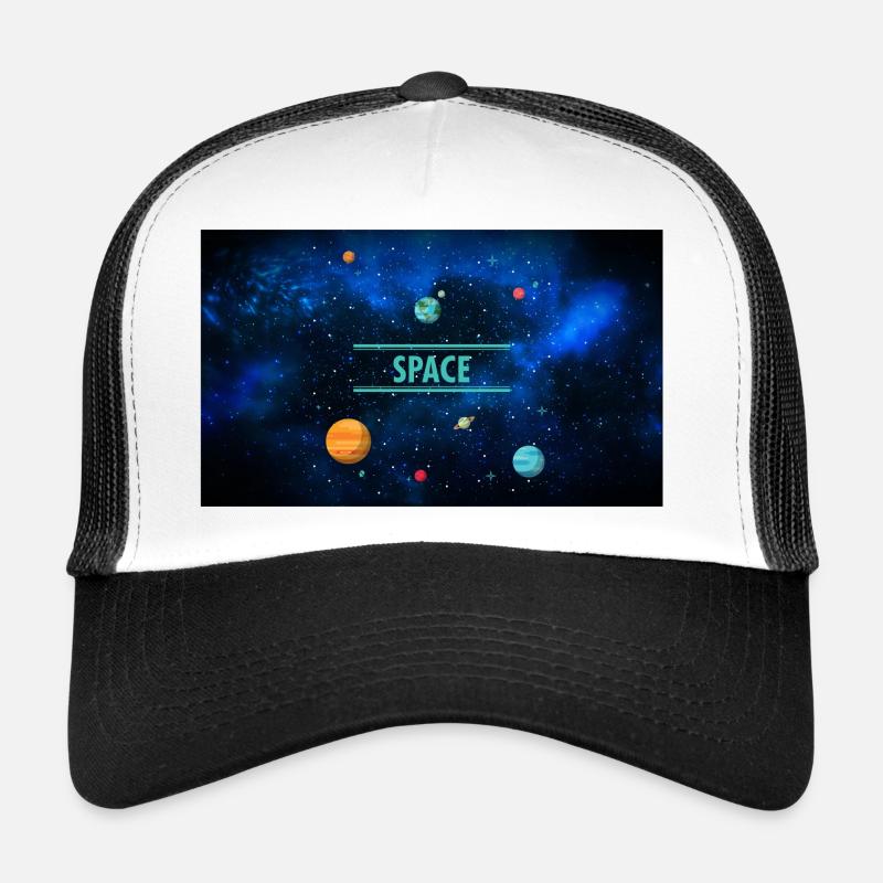 Espace - Galaxy Design Casquette trucker 