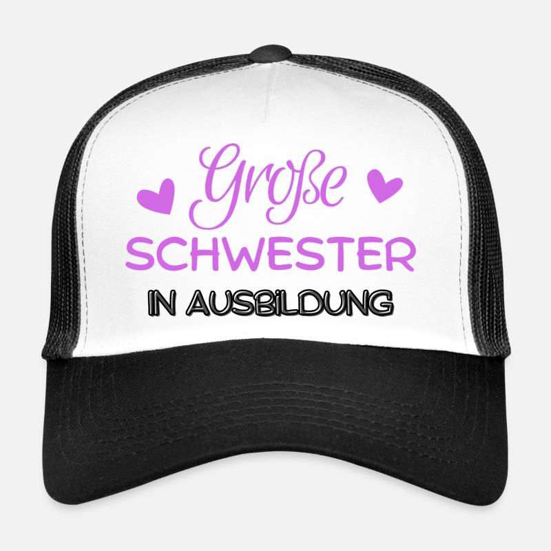 Große Schwester in Ausbildung Trucker Cap