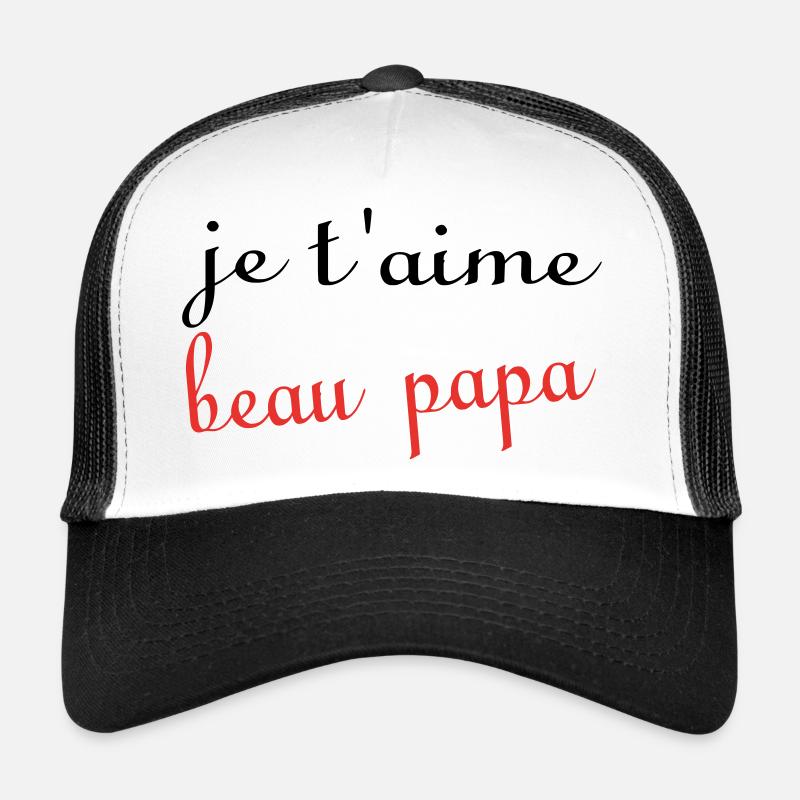 I love you stepdad Trucker Cap