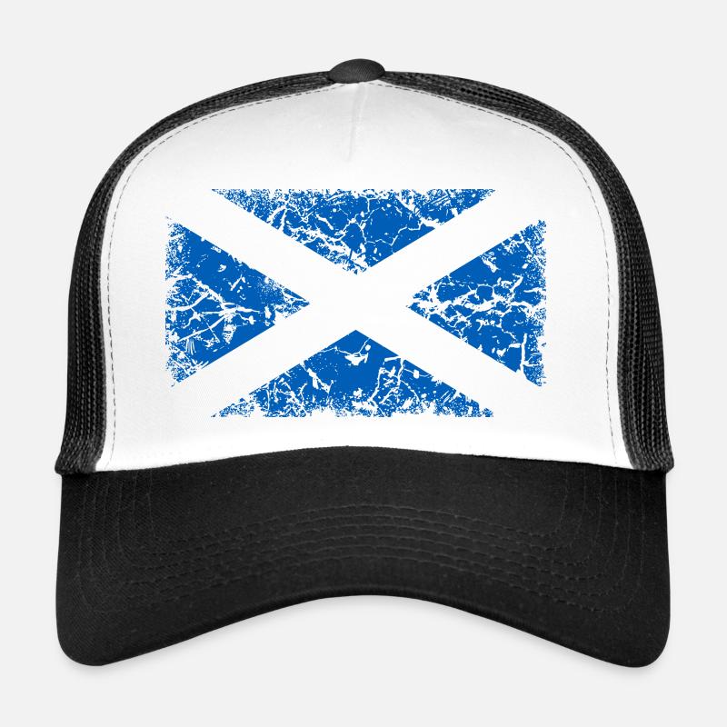 Drapeau de l’Écosse - Monocolore Casquette trucker 