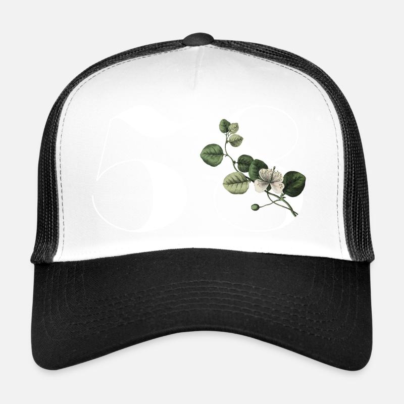 Nummer 58 Blumengrün - 58. Blumengeburtstag Trucker Cap