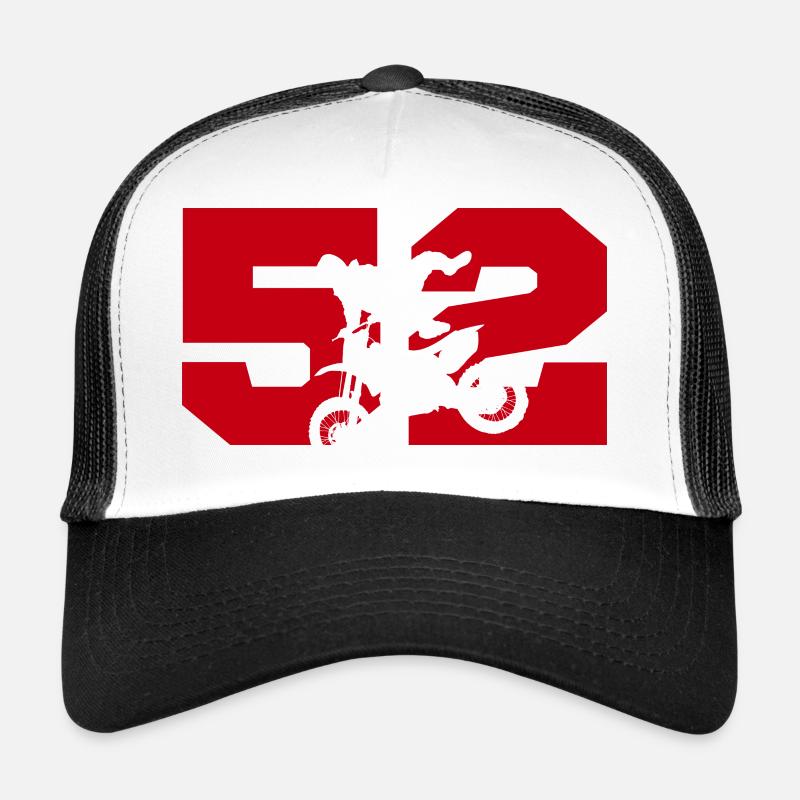 Moto 52 motard Casquette trucker 