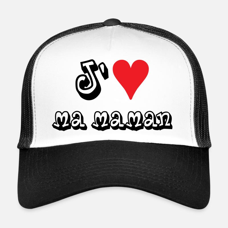 J'aime ma maman Casquette trucker 