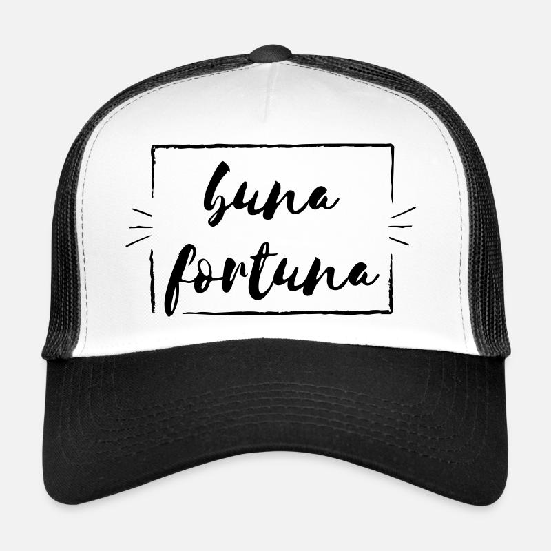 buna fortuna (Vectorgraphic) Trucker Cap