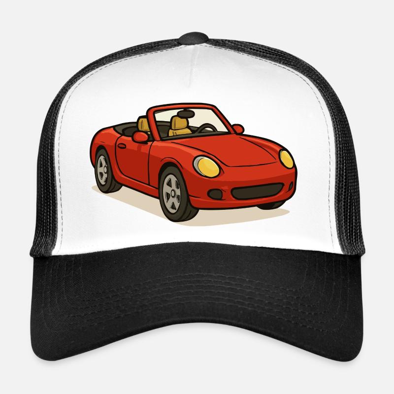 Voiture cabriolet Casquette trucker 