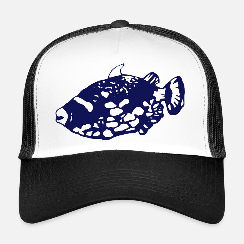 PANTHER SAPLINGFISH - Trucker Cap - white/black