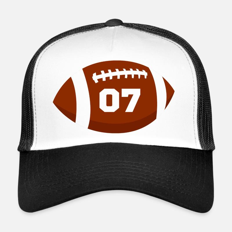 Rugby Number 7 - 7th Rugby Anniversary Trucker Cap
