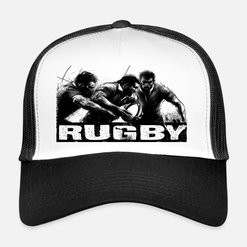 Rugby en mouvement Casquette trucker 
