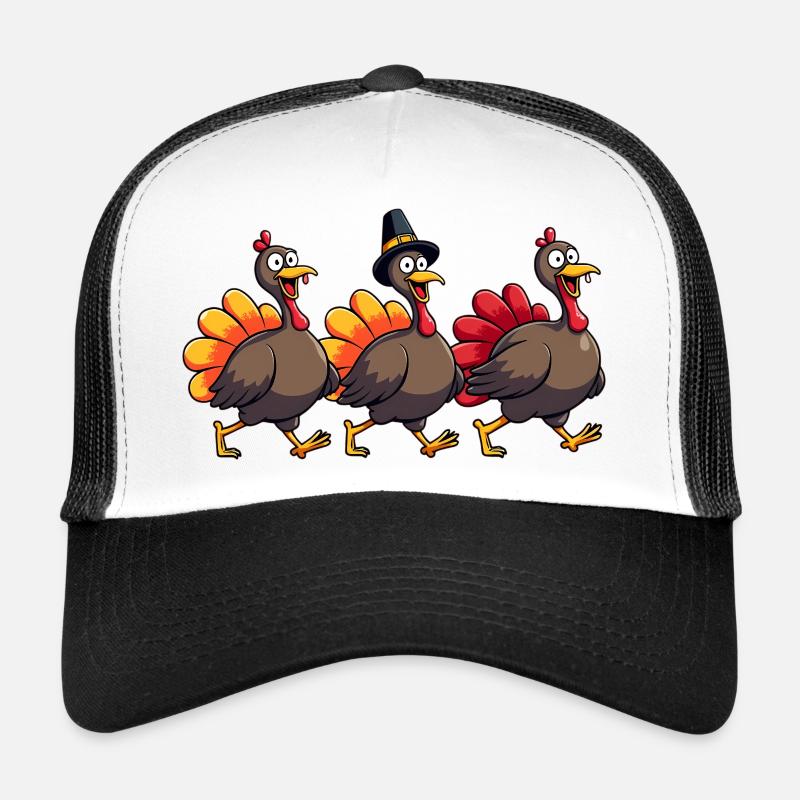 Bébé dinde de Thanksgiving Casquette trucker 