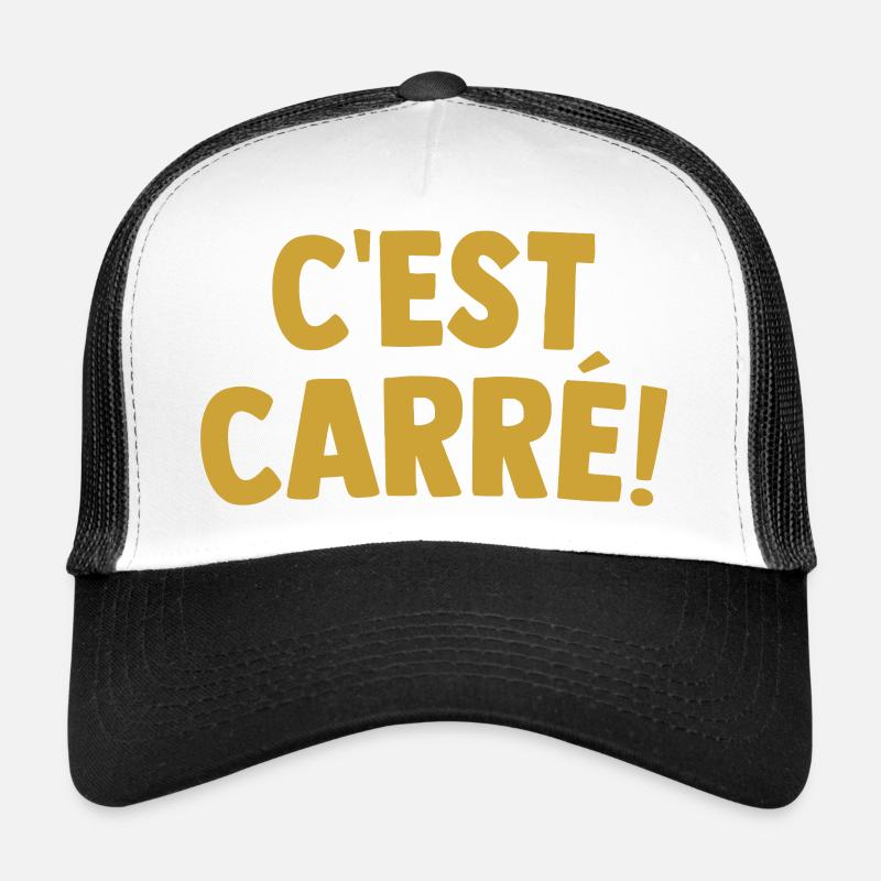 It's square! Expression Cool Perfect Christmas Gift Trucker Cap