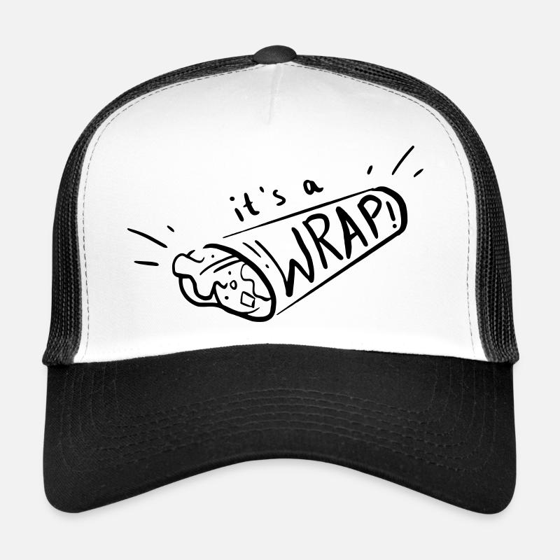 It's a wrap - Trucker Cap - white/black