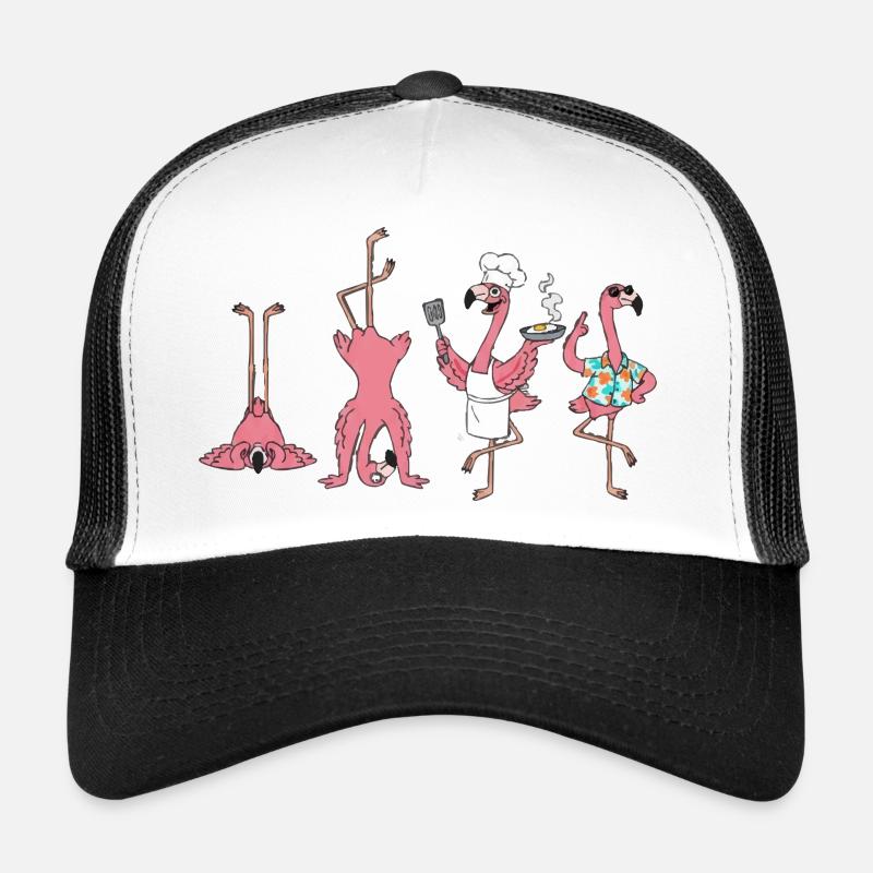 Flamingos: chef and kitchen coach Trucker Cap