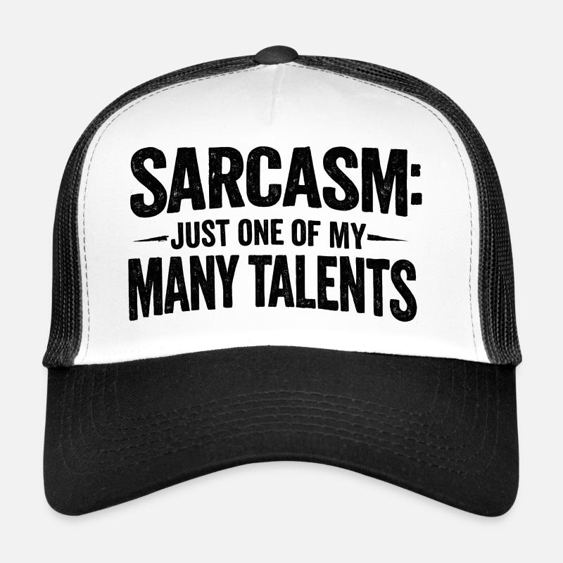 Sarcasme Sarcasme Casquette trucker 