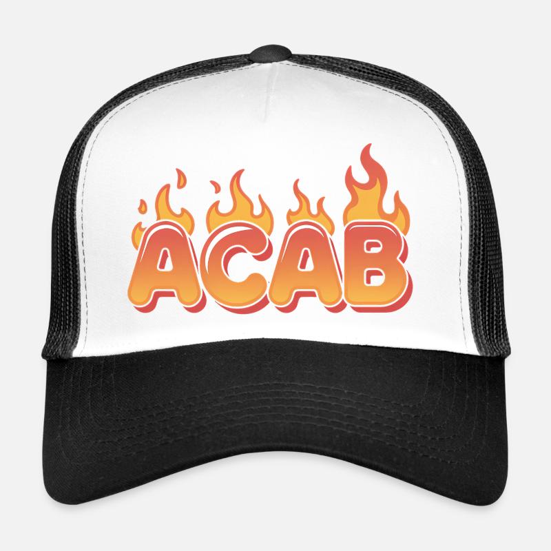 ACAB - T-shirt Anti-Cops Casquette trucker 