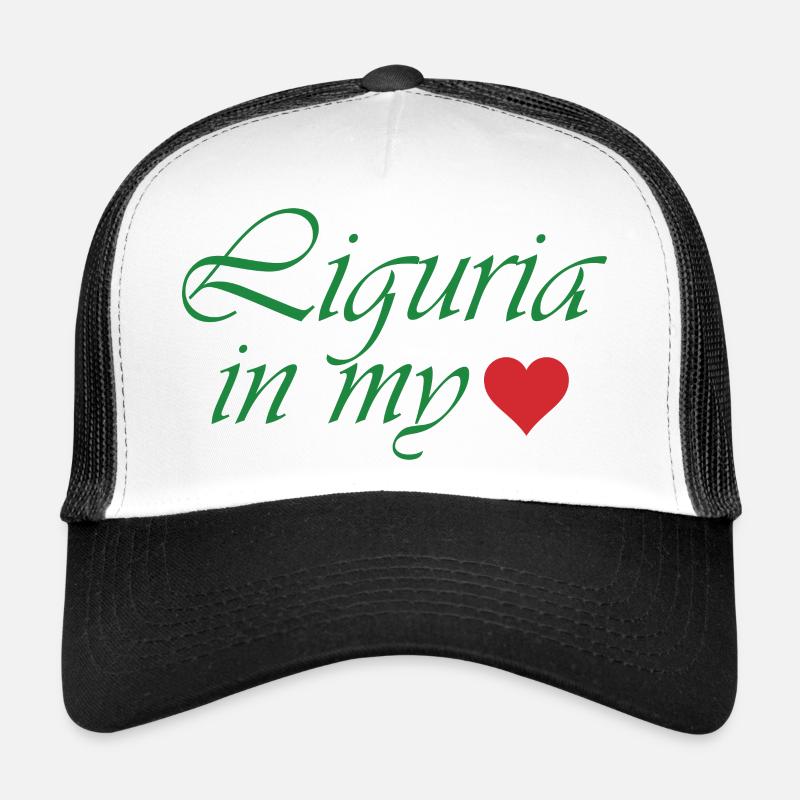 La ligurie dans mon cœur Casquette trucker 