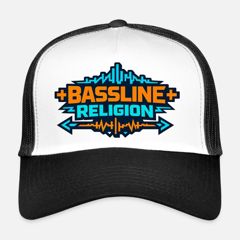 Bassline Religion Neon Logo Trucker Cap