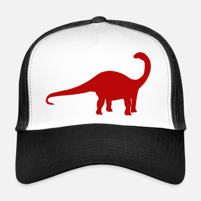 Brontosaurus Silhouette Trucker Cap