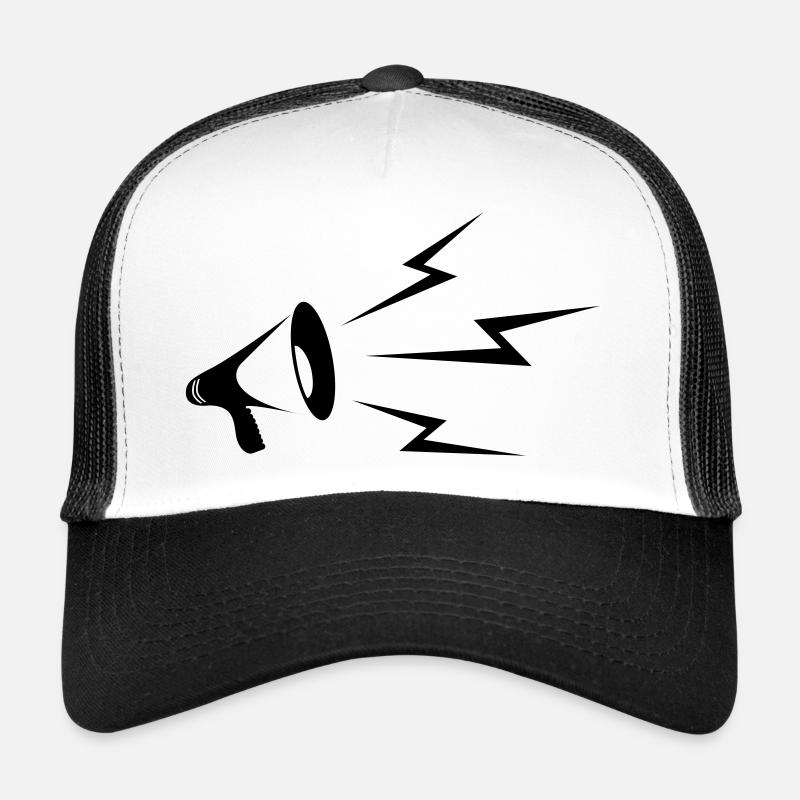Mégaphone Casquette trucker 