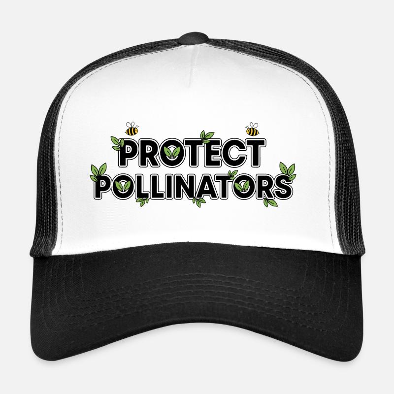 Protéger les pollinisateurs | Sauvez les abeilles Casquette trucker 