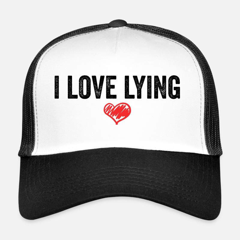 I Love Lying Casquette trucker 