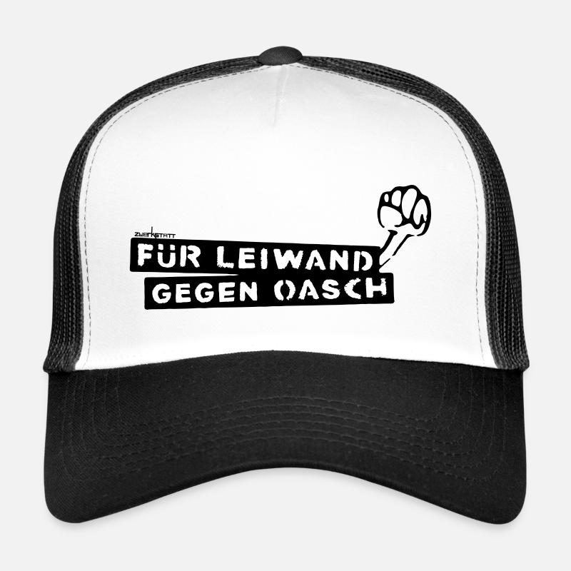 Pour Leiwand contre Oasch Casquette trucker 