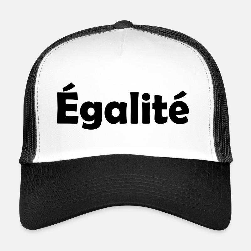 Egalite - Trucker Cap - Weiß/Schwarz