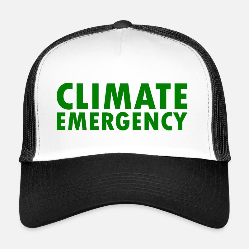 Climate emergency Casquette trucker 