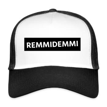 Remmidemmi – (Krawall und Remmidemmi) schwarz - Trucker Cap - Weiß/Schwarz - Vorne