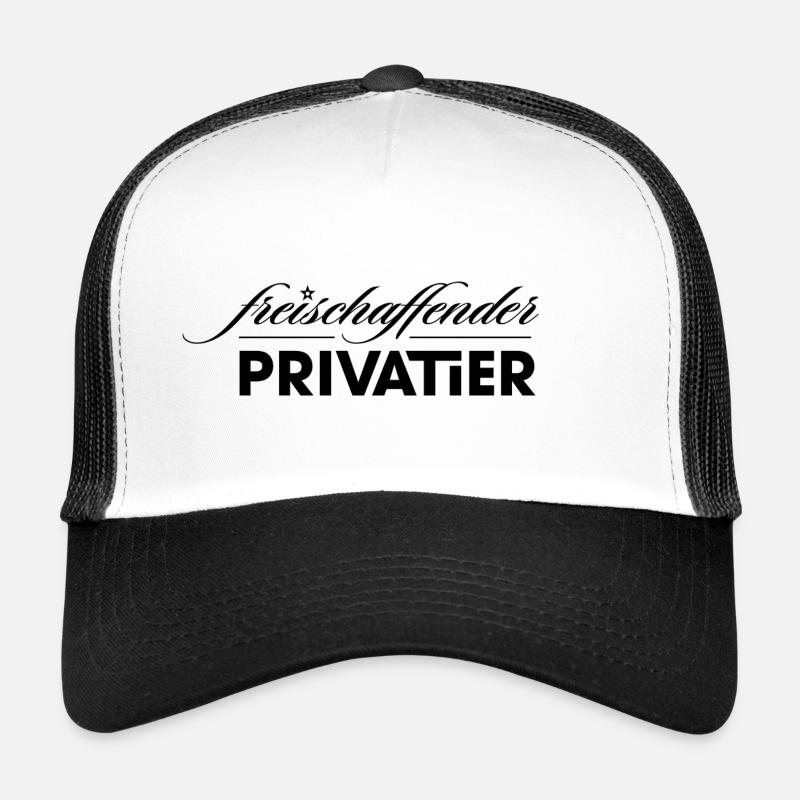 Freischaffender Privatier (= Rentner) Trucker Cap