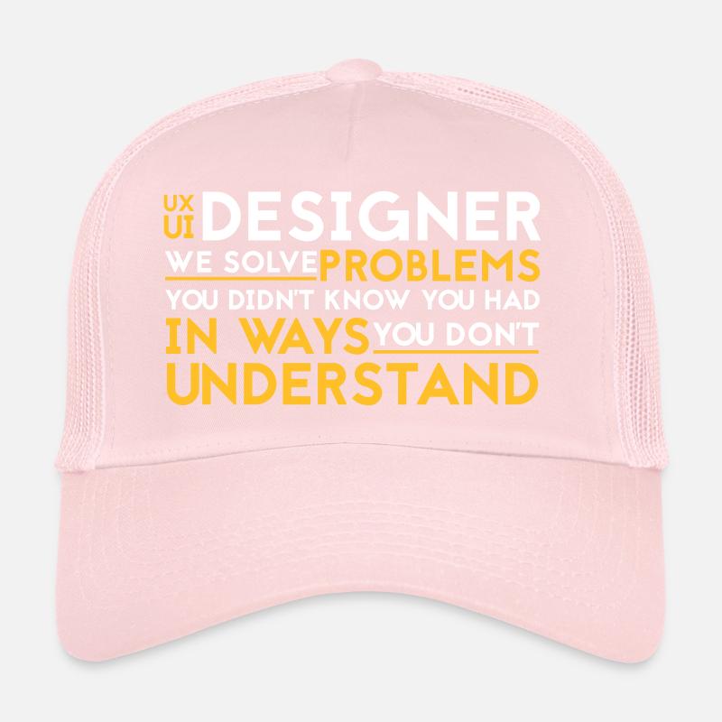 UX UI Designer Beruf Job IT Programmierer Trucker Cap