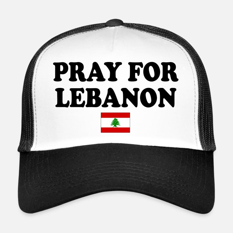 Pray for lebanon Casquette trucker 