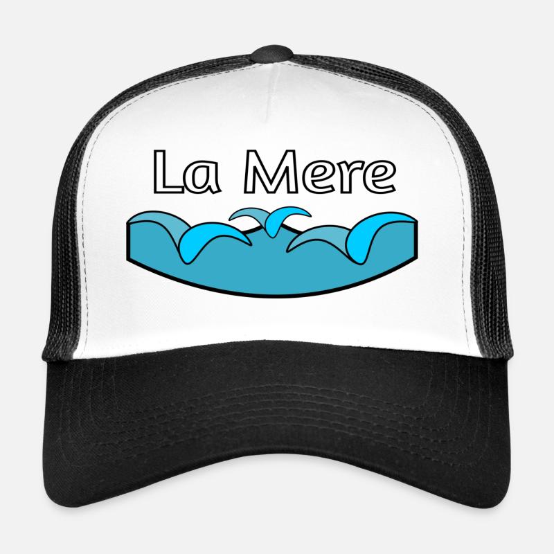 La Mere - Trucker Cap - Weiß/Schwarz