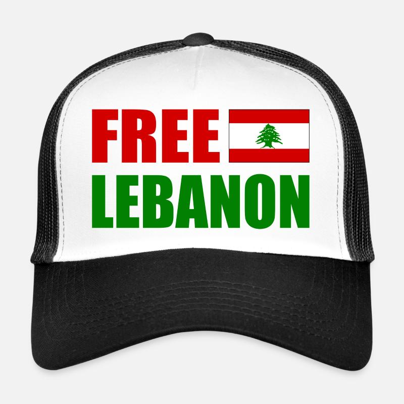 free lebanon - libanon Casquette trucker 