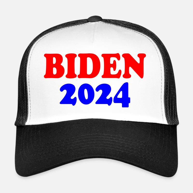 Biden 2024 - Trucker Cap - Weiß/Schwarz