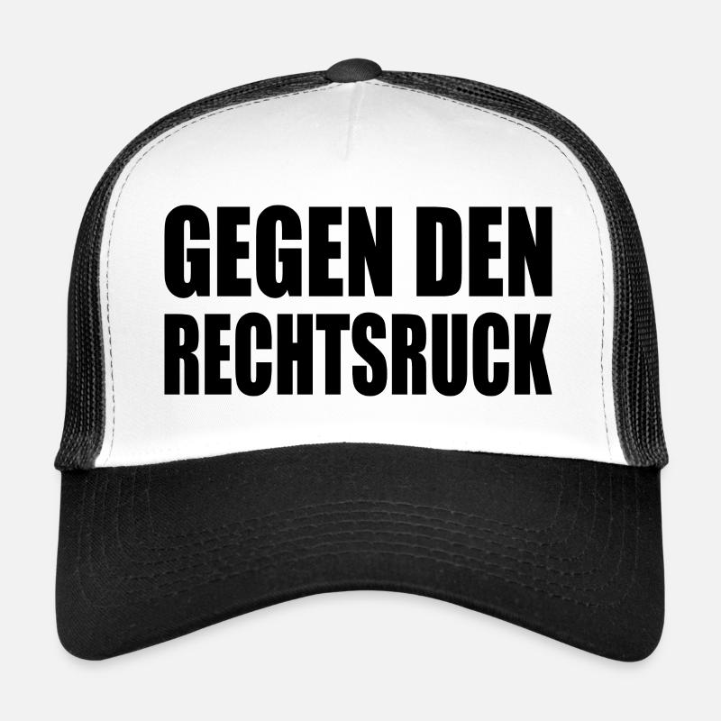 Contre le virage à droite Casquette trucker 