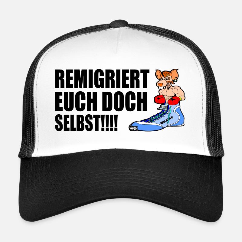 Remigrez vous-mêmes Casquette trucker 