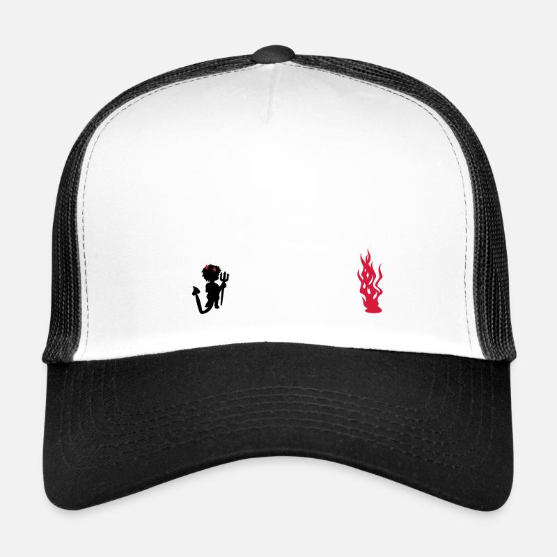 flammes / flames (1c) Casquette trucker 