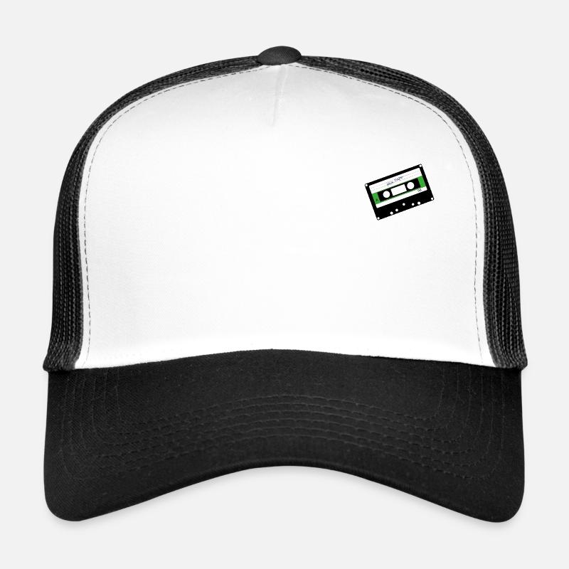 Kasette - Trucker Cap - Weiß/Schwarz